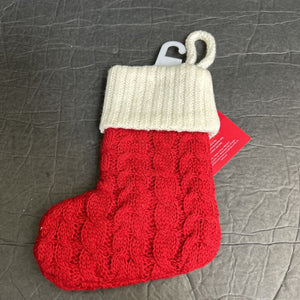 "J" Initial Mini Christmas Stocking (NEW)