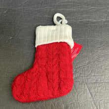 Load image into Gallery viewer, &quot;J&quot; Initial Mini Christmas Stocking (NEW)
