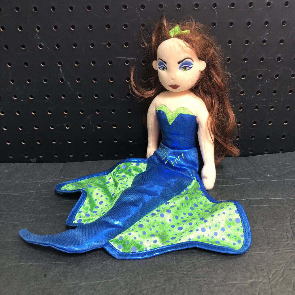 Sea Sparkles Lilith the Mermaid Villain Plush Doll