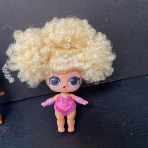 2pk Dolls w/Accessories