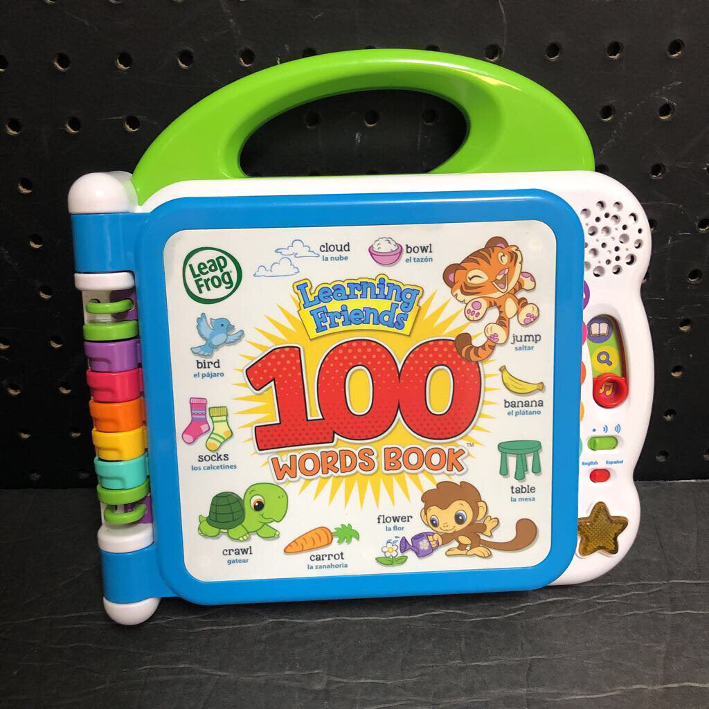 Learning Friends 100 Words Interactive Book Battery Operated