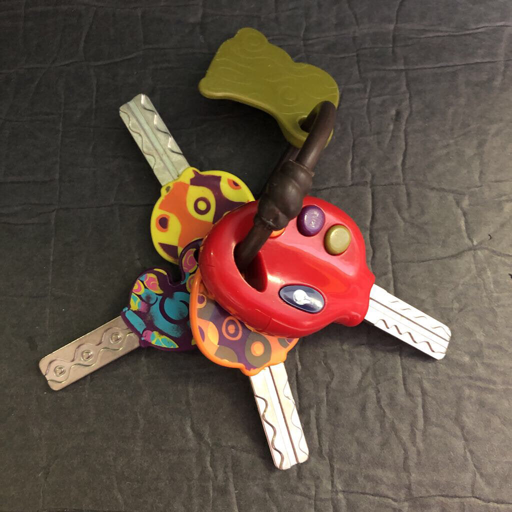 Lights & Sounds Rattle Keys Battery Operated