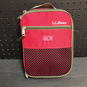 "GCV" Monogrammed School Lunch Bag