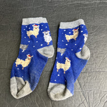Load image into Gallery viewer, Boys Llama Christmas Socks
