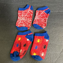 Load image into Gallery viewer, 2pk Boys Spiderman Socks
