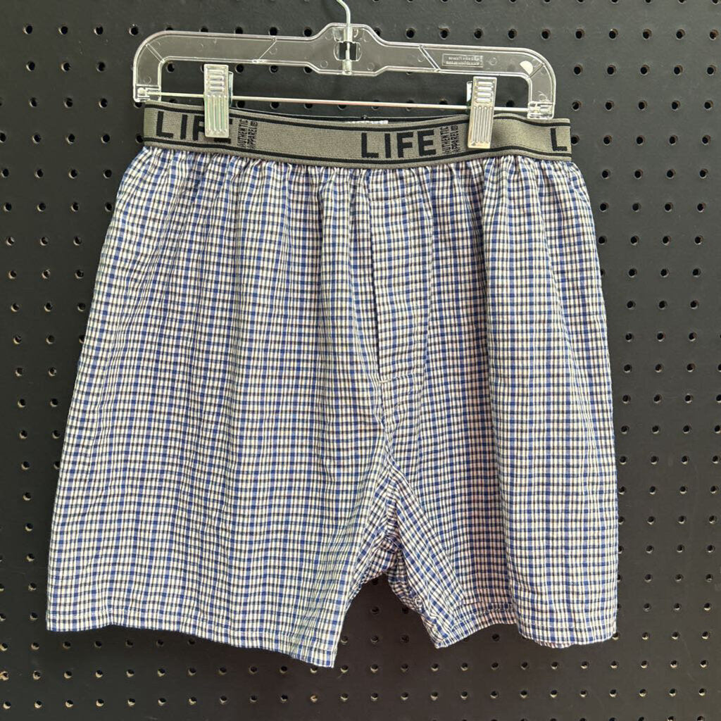 Mens Plaid Boxers (Life Authentic Apparel)