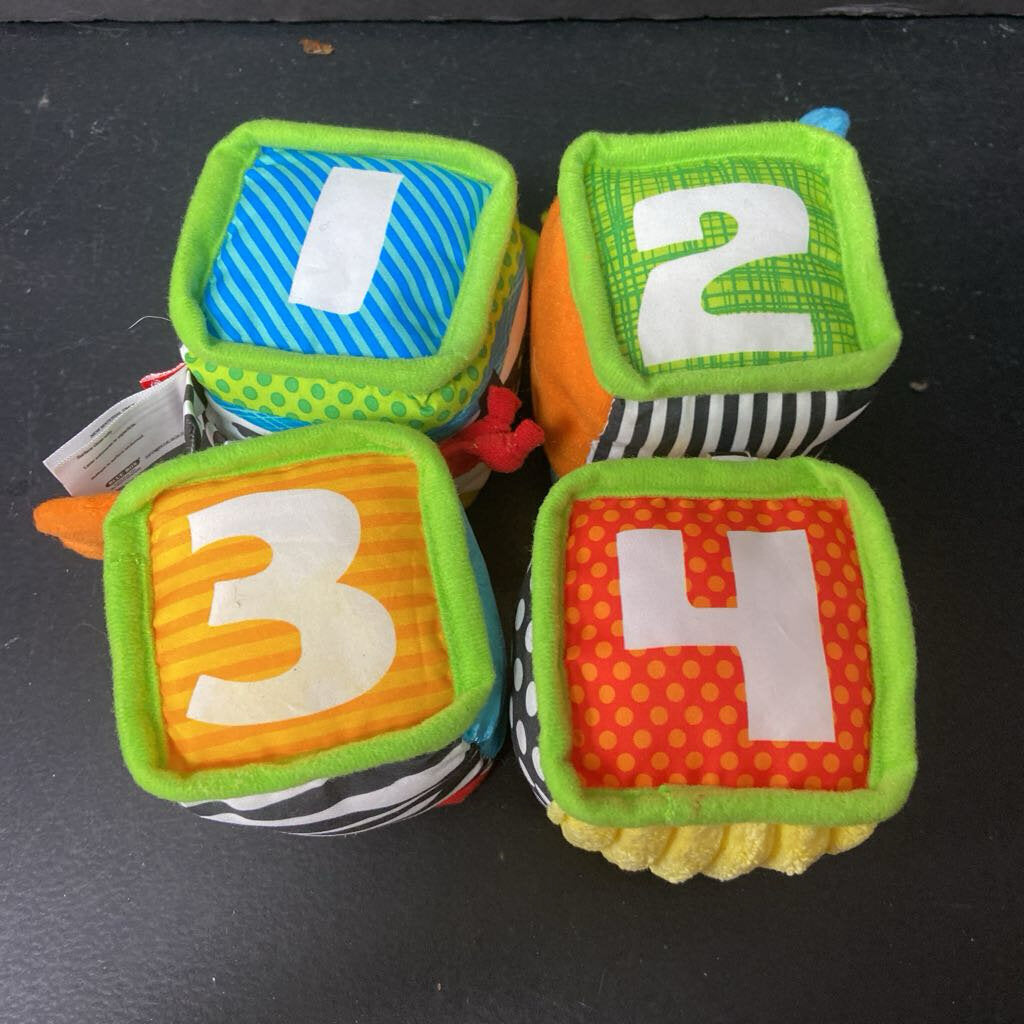 4pk Discover & Play Soft Blocks