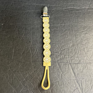 Silicone Lemon Pacifier Clip