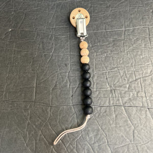 Wooden Silicone Pacifier Clip (Samigo)