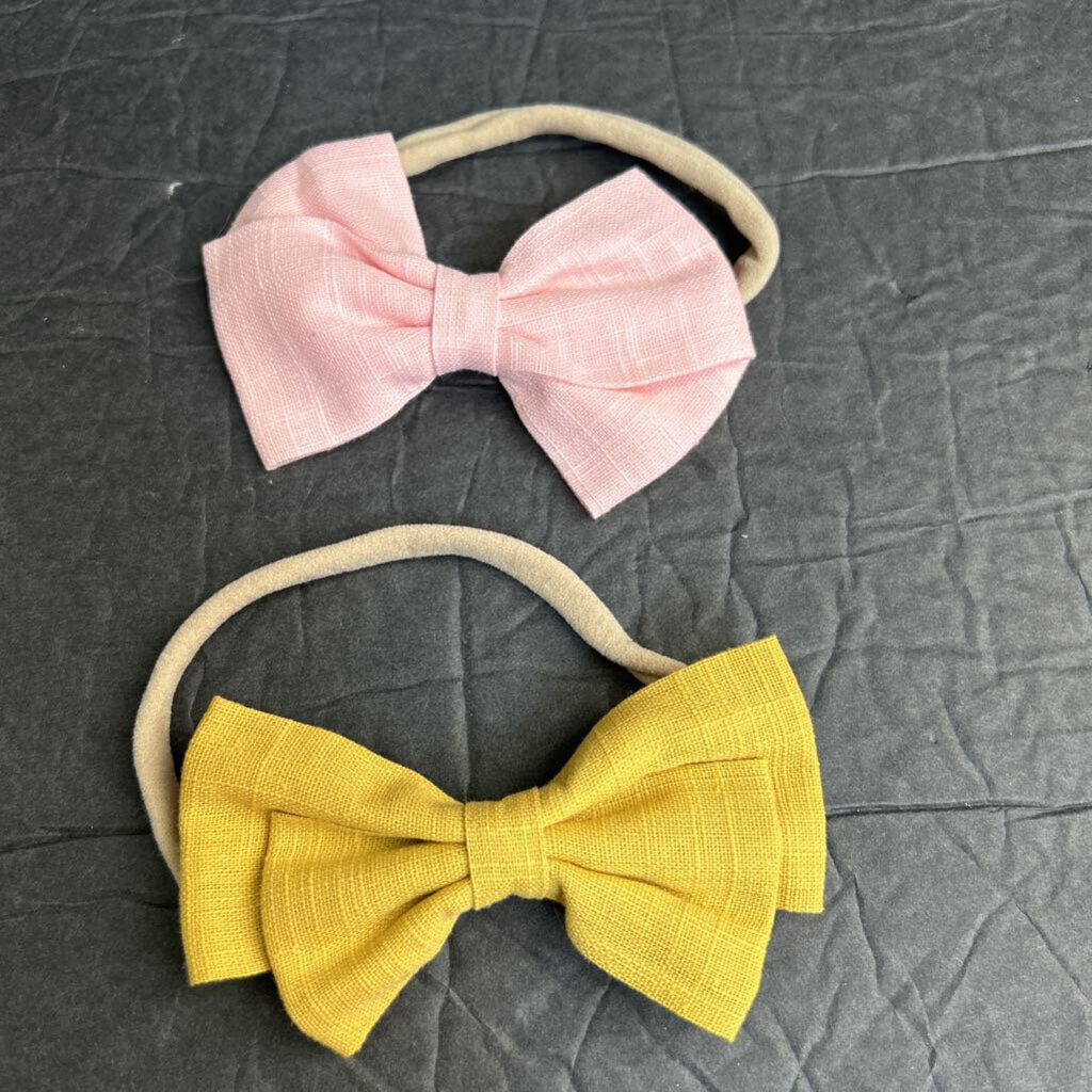 2pk Bow Headbands