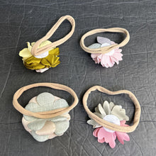 Load image into Gallery viewer, 4pk Flower Headbands
