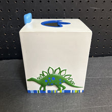 Load image into Gallery viewer, Dinosaur Tissue Box Cover (Kassatex)
