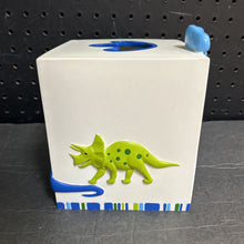 Load image into Gallery viewer, Dinosaur Tissue Box Cover (Kassatex)
