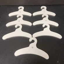 Load image into Gallery viewer, 7pk Wooden Hangers for 18" Doll
