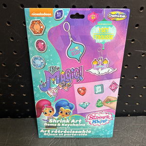 Shrink Art Gems & Keychains Coloring Kit (NEW)