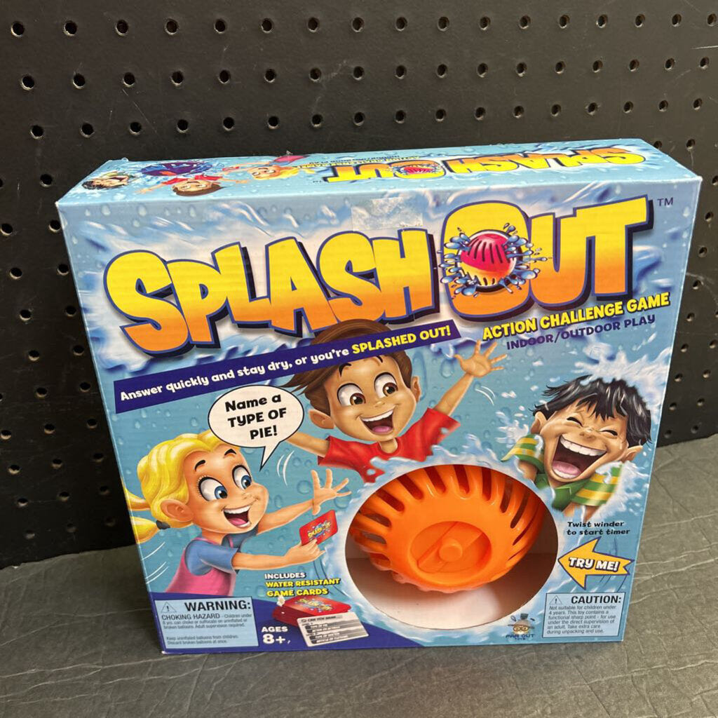 Splash Out Action Challenge Game (NEW) (Far Out Toys)