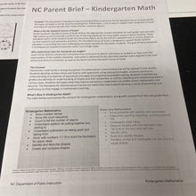 Load image into Gallery viewer, Kindergarten Math Homeschool Materials
