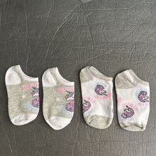 Load image into Gallery viewer, 2pk Girls Unicorn Socks
