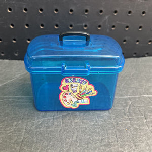 Art Supply Storage Bin for 18" Doll