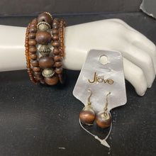 Load image into Gallery viewer, Beaded Bracelet &amp; Earrings Set (NEW) (Jlove)
