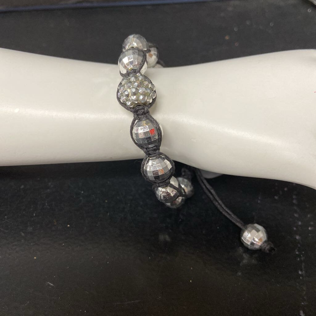 Disco Ball Bead Bracelet (NEW)