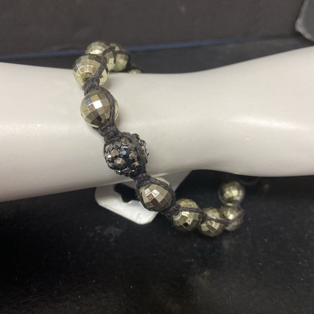 Disco Ball Bead Bracelet (NEW)
