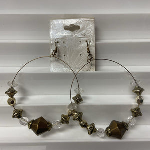 Beaded Hoop Earrings (NEW)