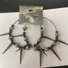 Load image into Gallery viewer, Beaded Spike Hoop Earrings (NEW)
