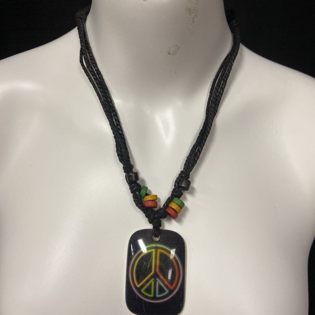 Peace Sign Necklace (NEW)