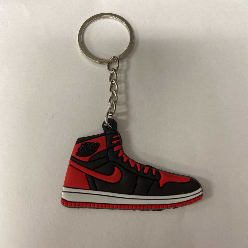 Air Jordan Silicone Mini Sneaker Keychain (NEW)