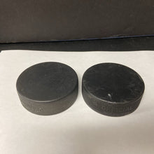 Load image into Gallery viewer, 2pk Hockey Pucks (In Glas Co.)
