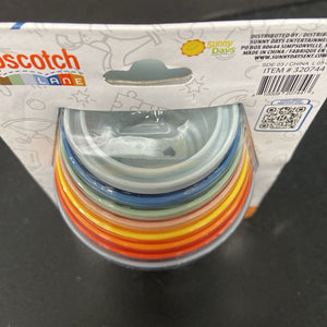 8pc Bath Stacking Cups (NEW) (Hopscotch Lane)
