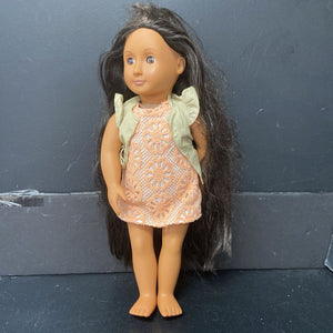 Doll In Lace Dress & Vest