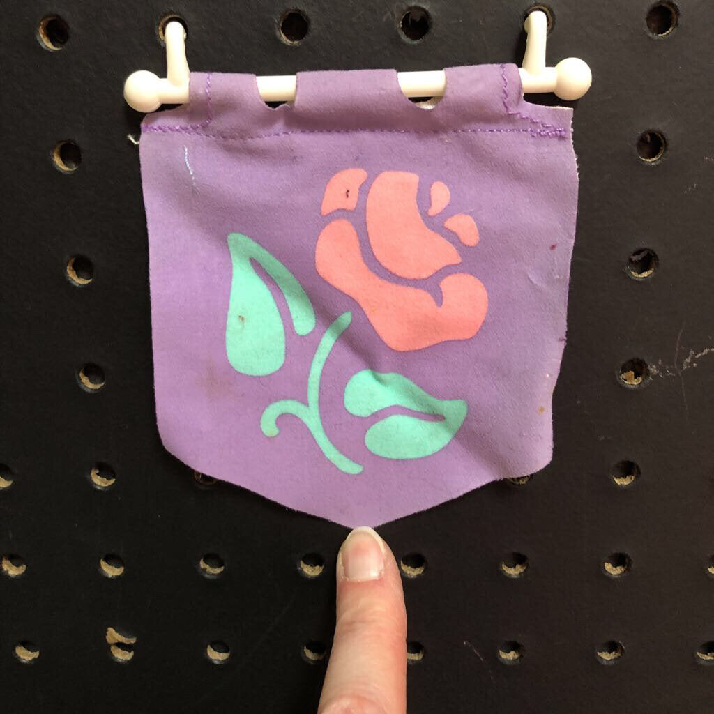 Dollhouse Flower Flag