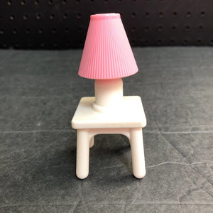 Dollhouse Lamp Table 1993 Vintage Collectible