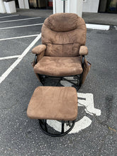 Load image into Gallery viewer, Swivel Glider Rocking Chair w/Ottoman (CANNOT SHIP, STORE PICKUP ONLY)
