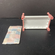 Load image into Gallery viewer, Dollhouse Kid&#39;s Bed w/Cover 1996 Vintage Collectible
