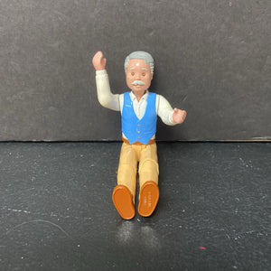 Dollhouse Grandpa Doll 1994 Vintage Collectible