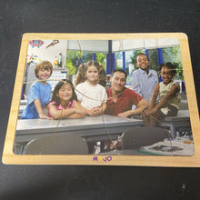 Load image into Gallery viewer, 7pc Wooden Teacher &amp; Students Puzzle
