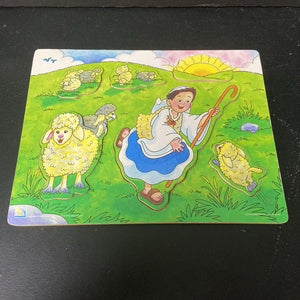 6pc Wooden Bible Shepherd Puzzle (Grace Publications)