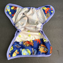 Load image into Gallery viewer, Space Cloth Diaper Cover
