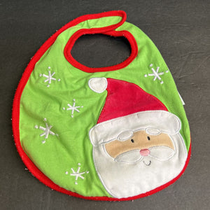 Santa Christmas Bib