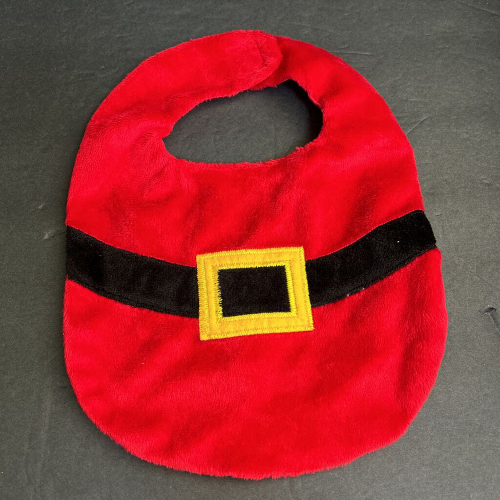 Santa Christmas Bib