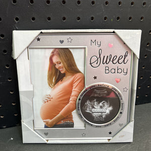 "My Sweet Baby" Pregnancy & Ultrasound Picture Frame (NEW)