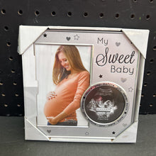 Load image into Gallery viewer, &quot;My Sweet Baby&quot; Pregnancy &amp; Ultrasound Picture Frame (NEW)
