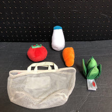 Load image into Gallery viewer, Farmer's Market Fill &amp; Basket w/Rattle Foods
