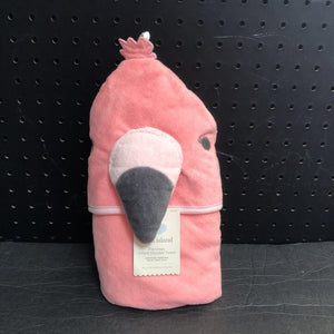 Flamingo Hooded Infant Bath Towel (NEW)