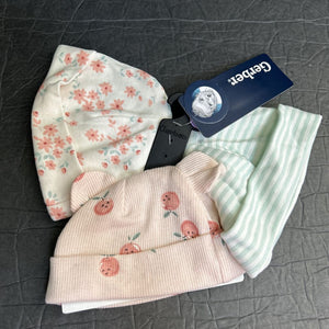 Girls 3pk Infant Hats (NEW)