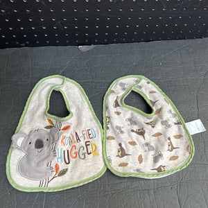 2pk Animal Bibs