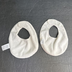 2pk Butterfly Bibs